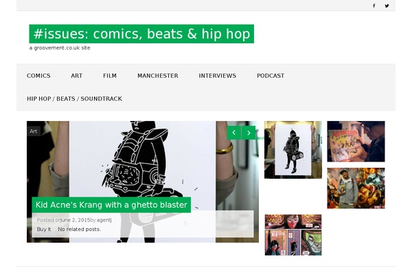 Spun theme site design template sample