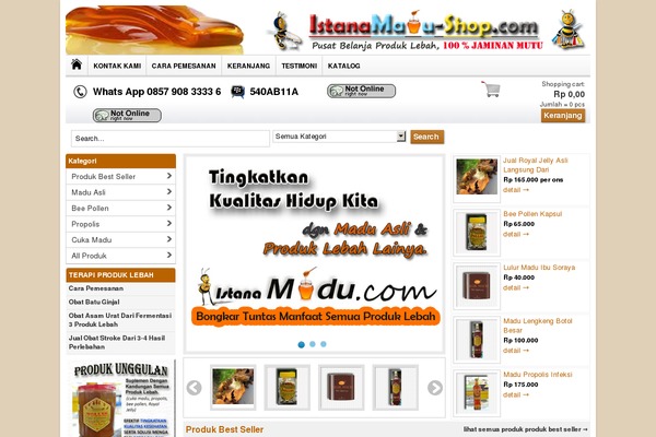 WP-Grosir theme site design template sample