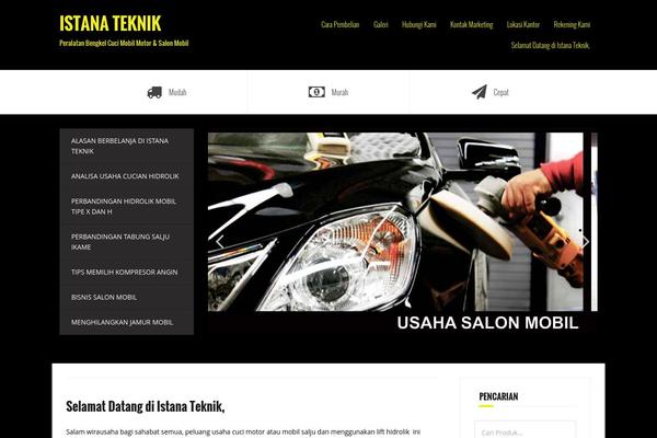 TheShop theme site design template sample