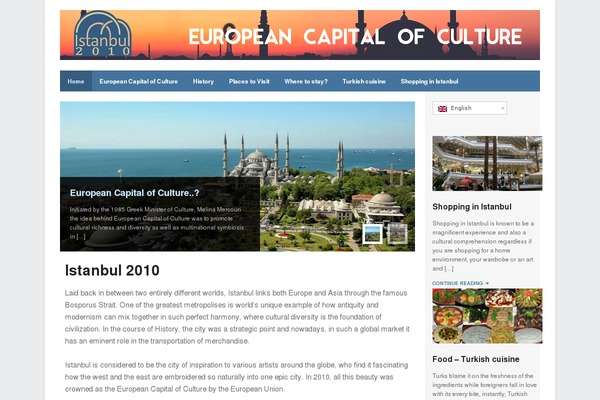 Erudito theme site design template sample