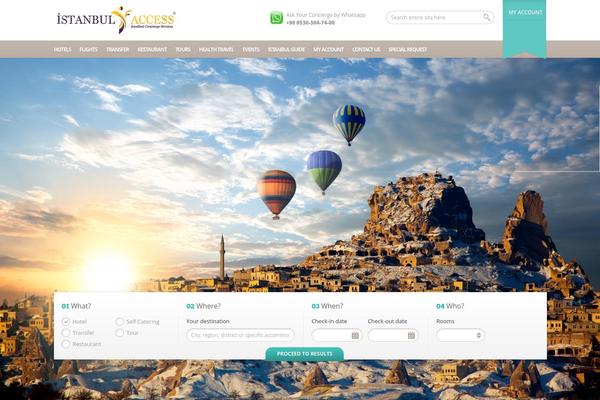 BookYourTravel theme site design template sample