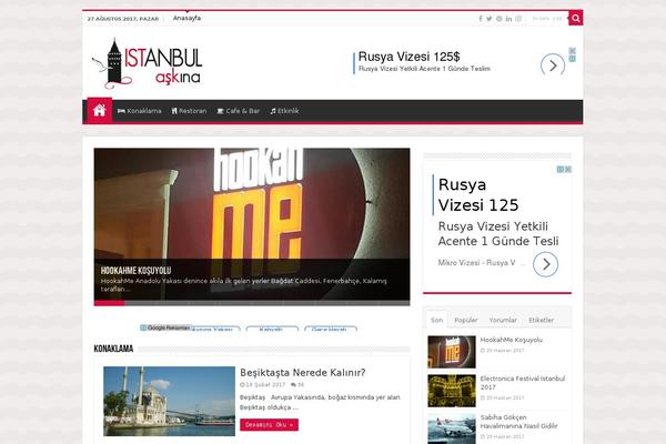 Sahifa theme site design template sample