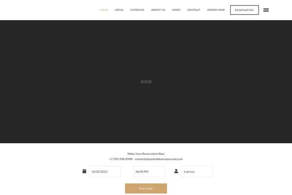 Grandrestaurant theme site design template sample