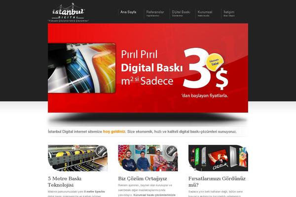 istanbuldijital.com site used Display
