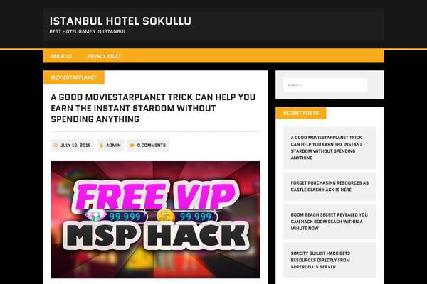 MH Squared lite theme site design template sample