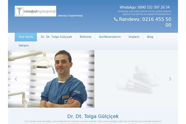 istanbulimplantoloji.com site used Theme48295