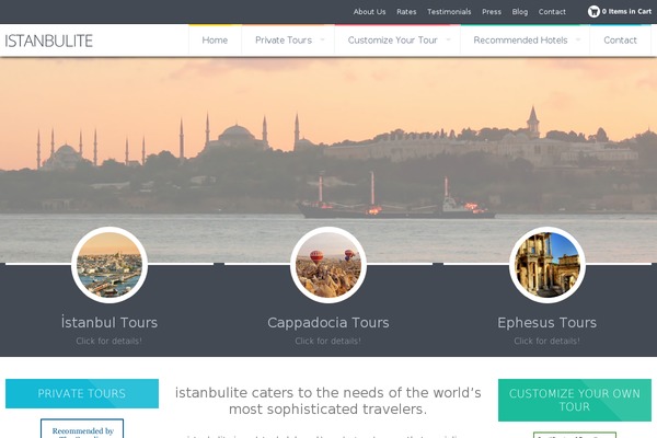 istanbulite.com site used BonVoyage
