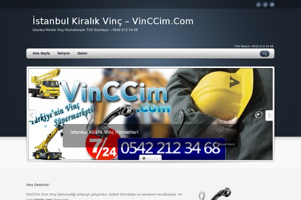 Thunder theme site design template sample