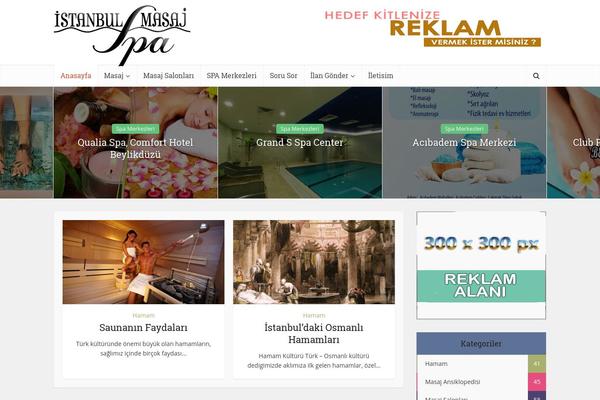 Voice theme site design template sample