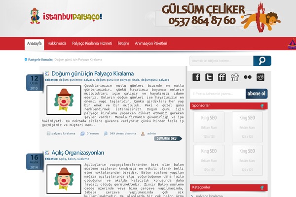 istanbulpalyacokirala.com site used Kingseo-wp