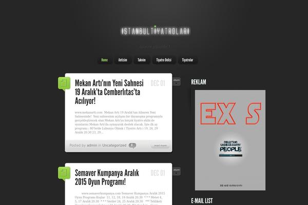 LightBright theme site design template sample