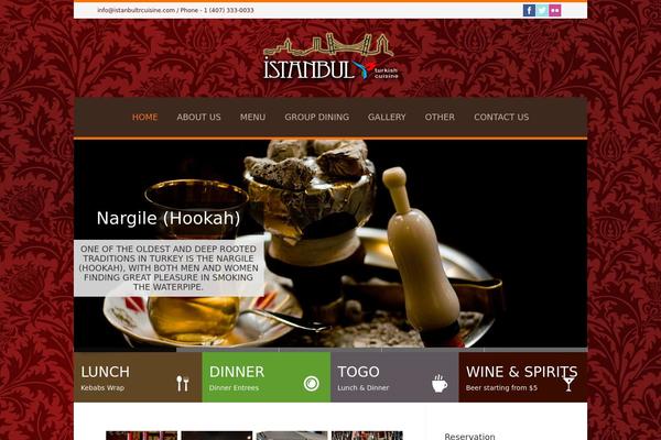 LinoFeast theme site design template sample