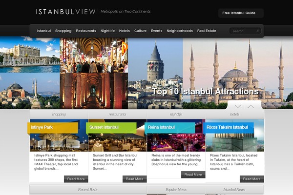 Nexus theme site design template sample