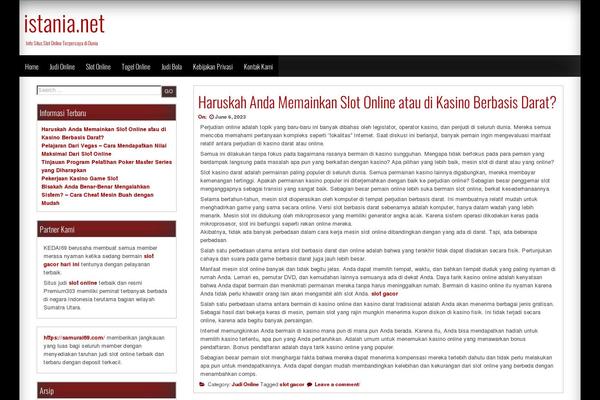 istania.net site used Seos Magazine