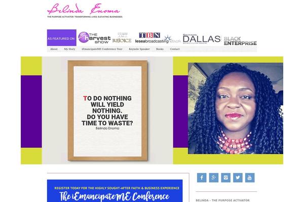 Balance theme site design template sample