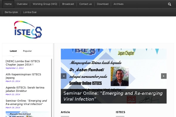 Newses theme site design template sample