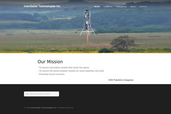 Hayden theme site design template sample