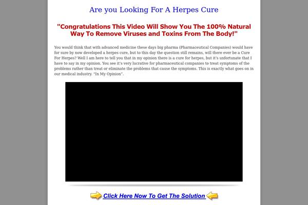 isthereaherpescure.com site used List-machine-pro