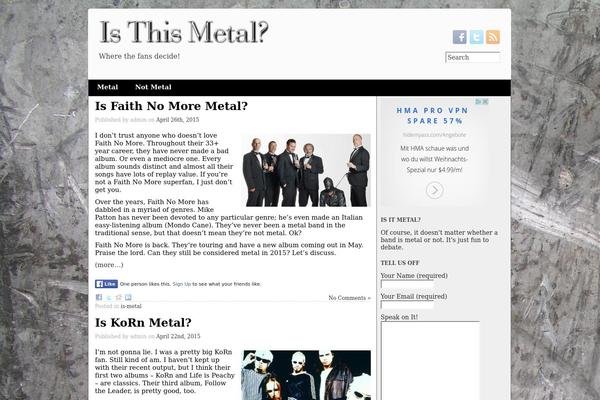 Neuro theme site design template sample