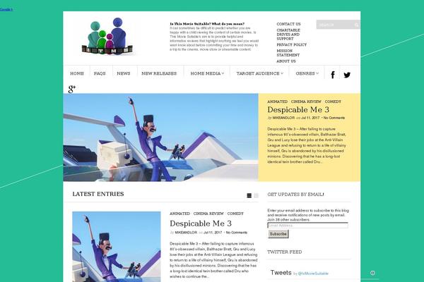 Enfold theme site design template sample
