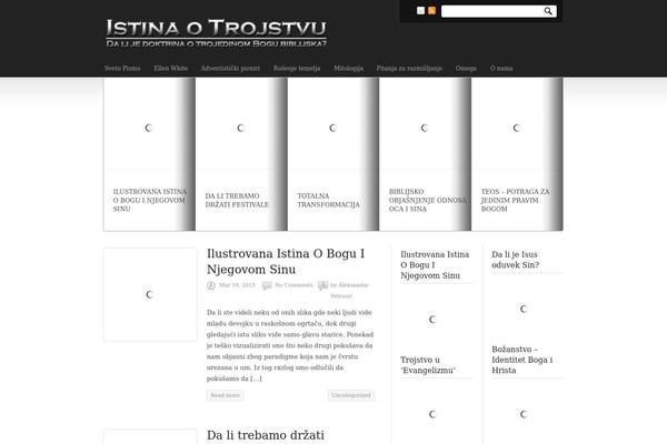 Newscast theme site design template sample
