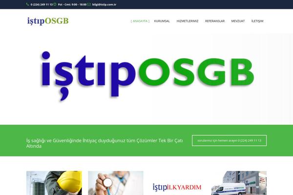 Structure theme site design template sample