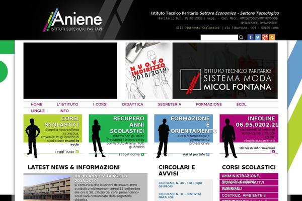 Site using WordPress Content Slide plugin