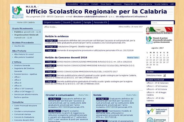 Site using Albo Pretorio On line plugin