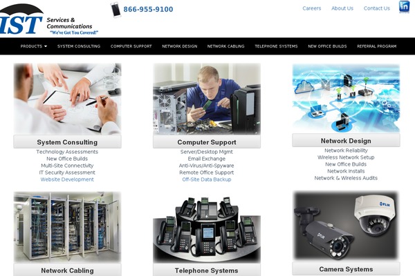 istservices.com site used Tanzanite