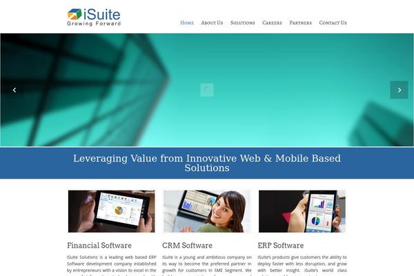 Energy theme site design template sample