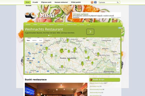 OrganicFood theme site design template sample
