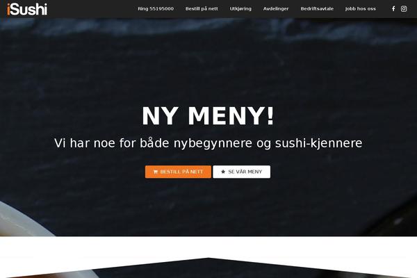 Impreza theme site design template sample