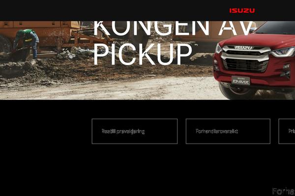 isuzu.no site used Isuzu