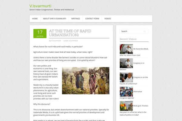 Contango theme site design template sample