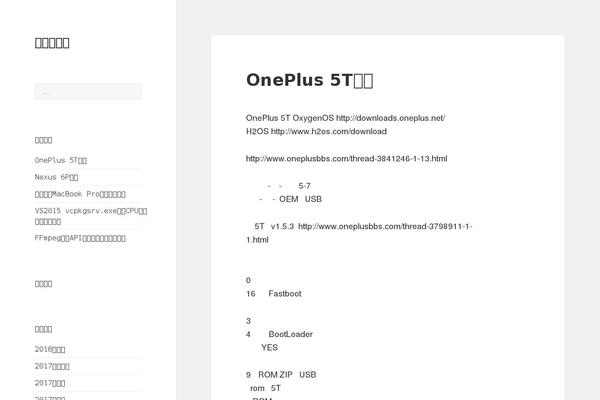 Twenty Fifteen theme site design template sample
