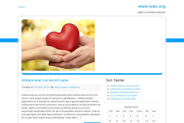 Medical theme site design template sample