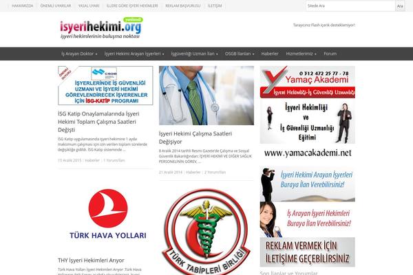 ColorNews theme site design template sample