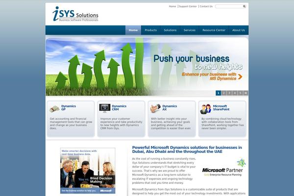 Core theme site design template sample