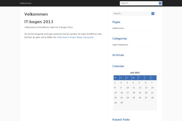 Infinity theme site design template sample