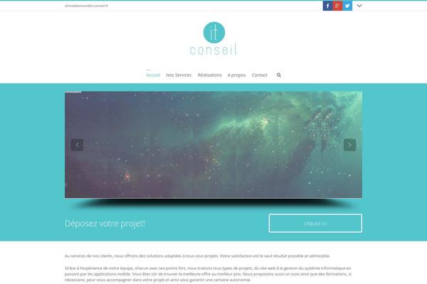 3Clicks Child theme site design template sample
