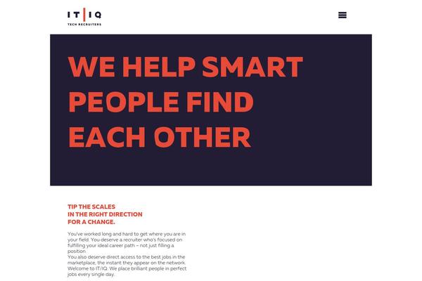 Infinite theme site design template sample