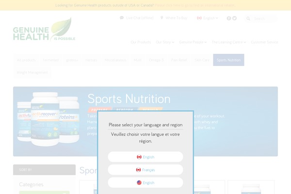 Site using Foobox plugin