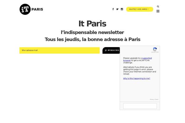 it-paris.com site used Itparis