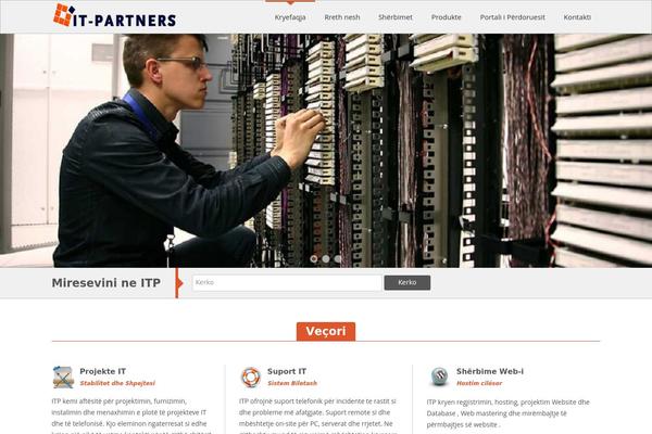 Megahost theme site design template sample