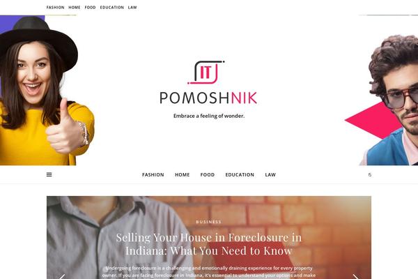 Ashe theme site design template sample