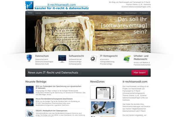 Customizr Pro theme site design template sample