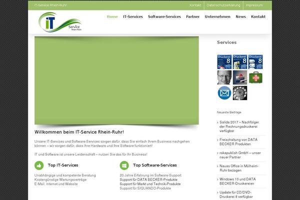 Site using Chimpy plugin