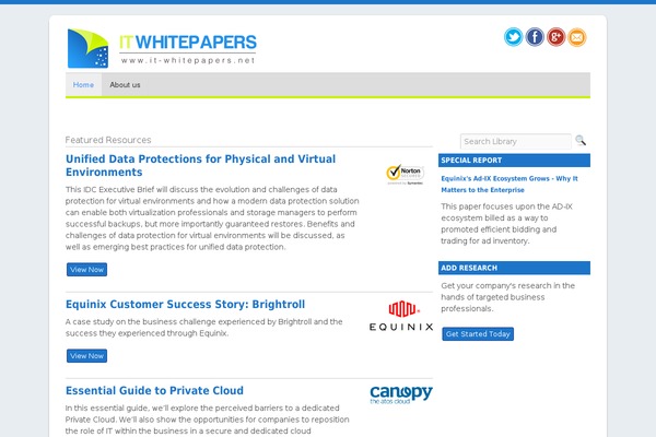 Canvas theme site design template sample