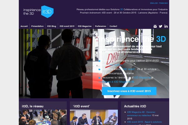 Site using Advanced iFrame plugin