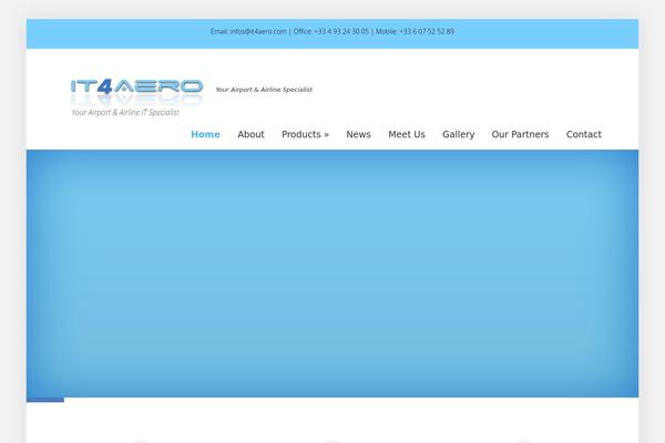 Foxy theme site design template sample